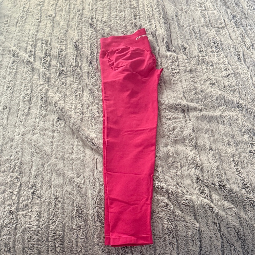 DFYM Women's Vibrant Pink Leggings